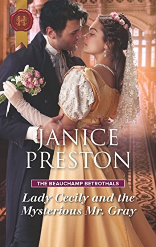 Book cover for "Lady Cecily and the Mysterious Mr. Gray" by Janice Preston