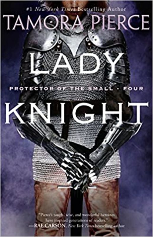 Book cover for "Lady Knight" by Tamora Pierce