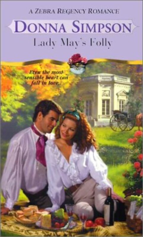 Book cover for "Lady May's Folly" by Donna Lea Simpson
