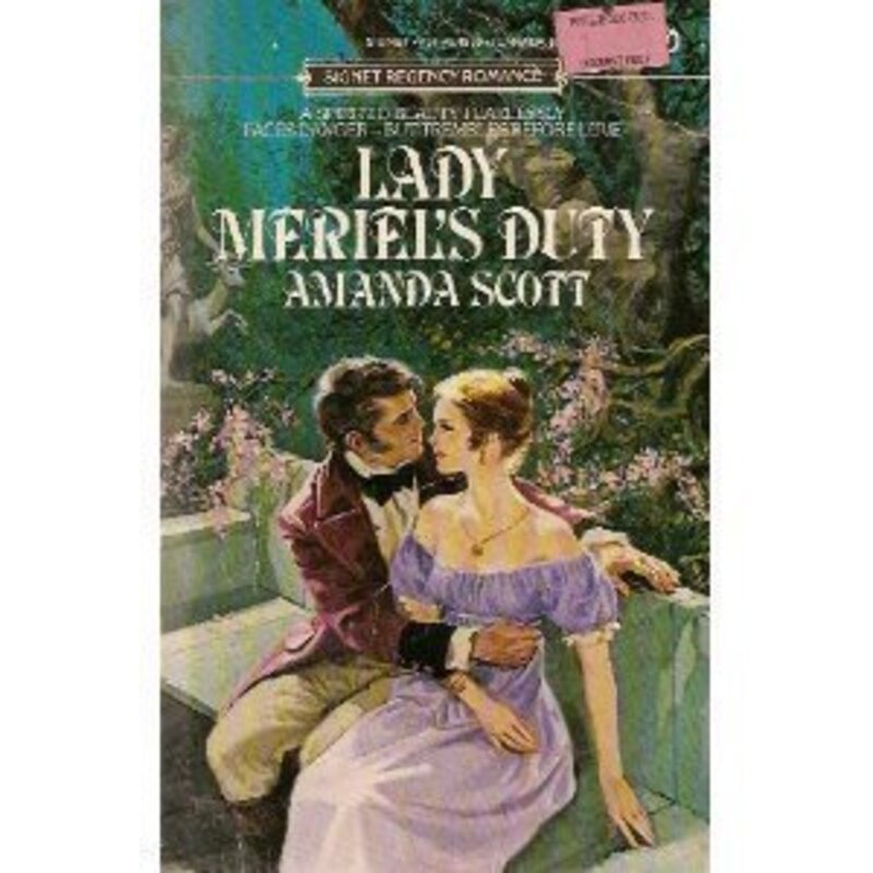 Book cover for "Lady Meriel's Duty" by Lynne Scott Drennan