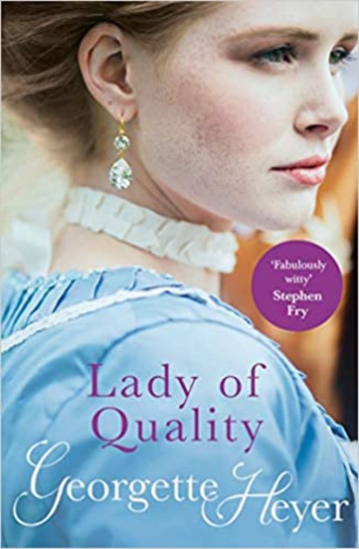 Book cover for "Lady Of Quality" by Georgette Heyer