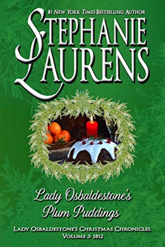 Book cover for "Lady Osbaldestone’s Plum Puddings" by Stephanie Laurens