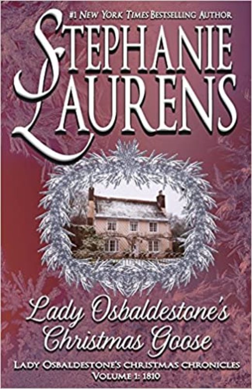 Book cover for "Lady Osbaldestone's Christmas Goose" by Stephanie Laurens