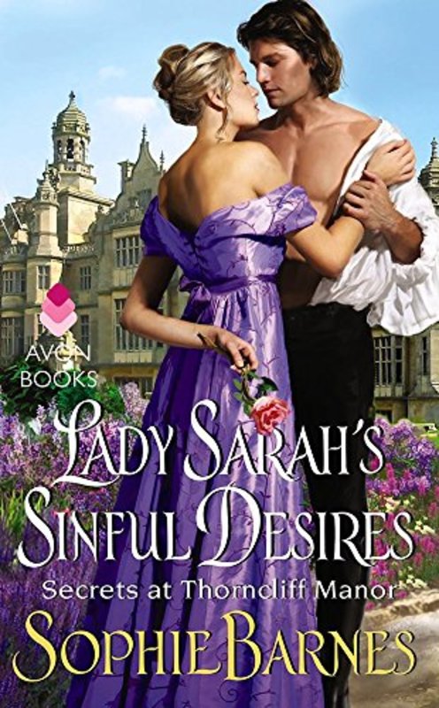 Book cover for "Lady Sarah's Sinful Desires" by Sophie Barnes