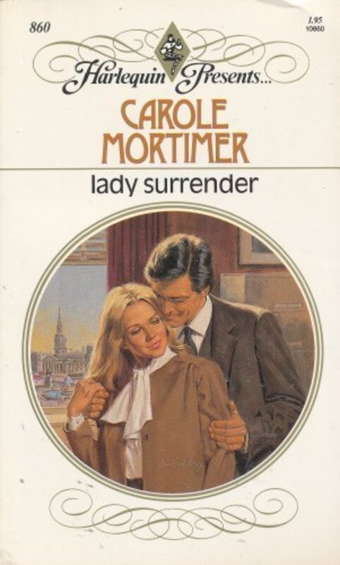 Book cover for "Lady Surrender" by Carole Mortimer