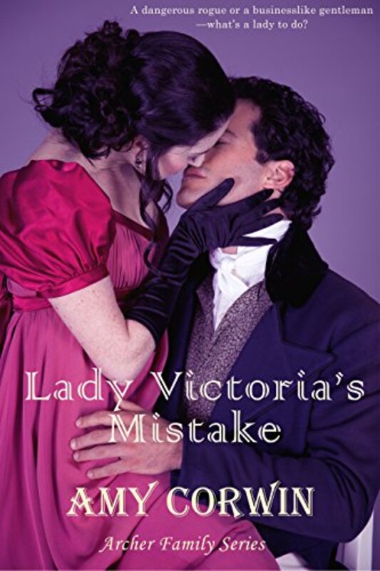 Book cover for "Lady Victoria's Mistake" by Amy Corwin