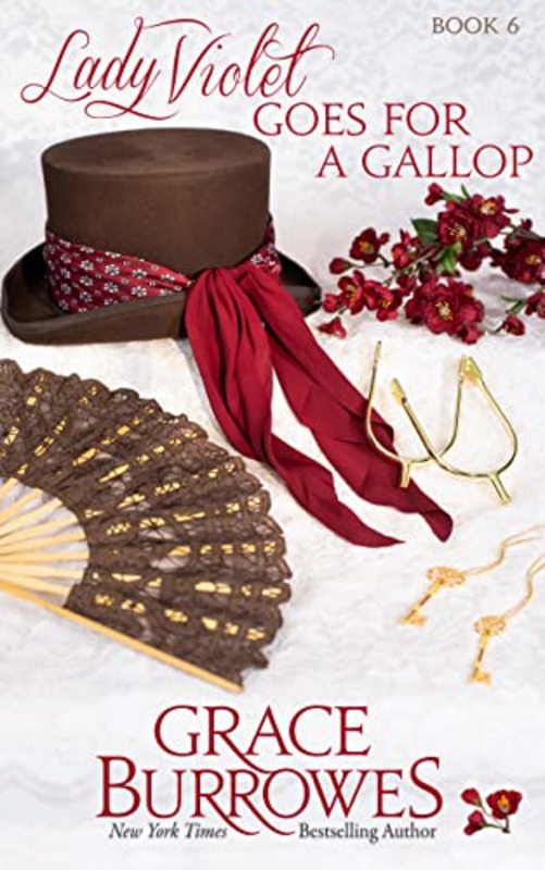Book cover for "Lady Violet Goes for a Gallop" by Grace Burrowes