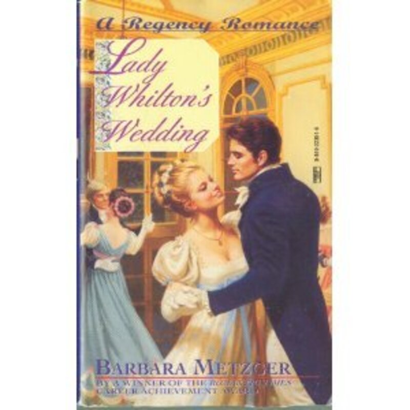Book cover for "Lady Whilton's Wedding" by Barbara Metzger