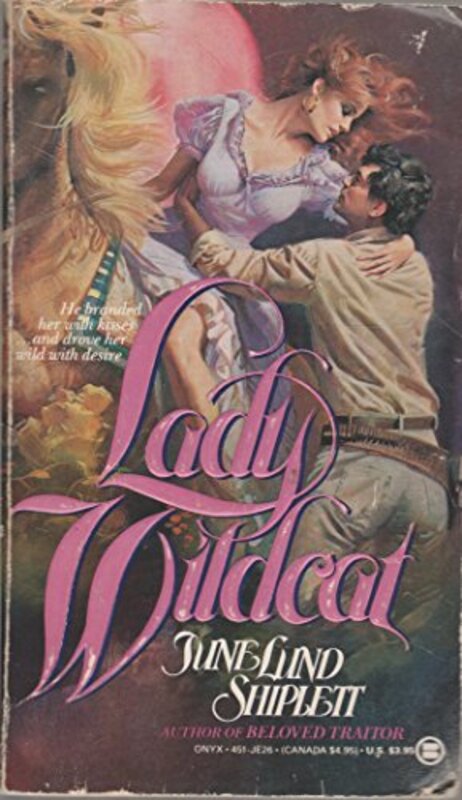 Book cover for "Lady Wildcat" by June Lund Shiplett