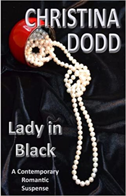 Book cover for "Lady in Black" by Christina Dodd