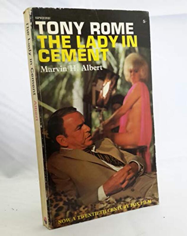 Book cover for "Lady in Cement" by Marvin H Albert