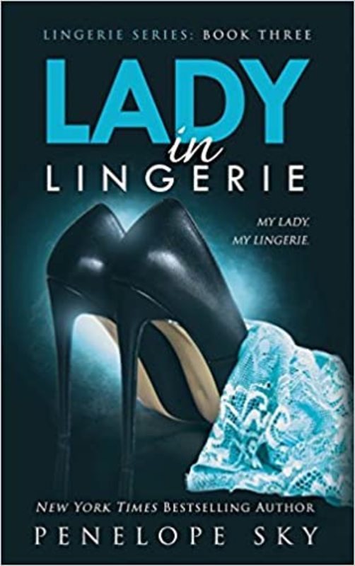 Book cover for "Lady in Lingerie" by Penelope Sky