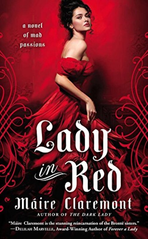 Book cover for "Lady in Red" by Eva Devon