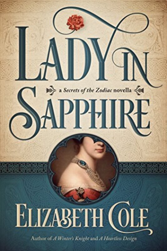 Book cover for "Lady in Sapphire" by Elizabeth Cole