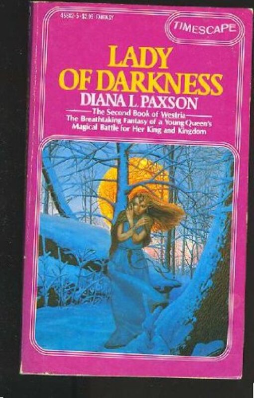 Book cover for "Lady of Darkness" by Diana L Paxson