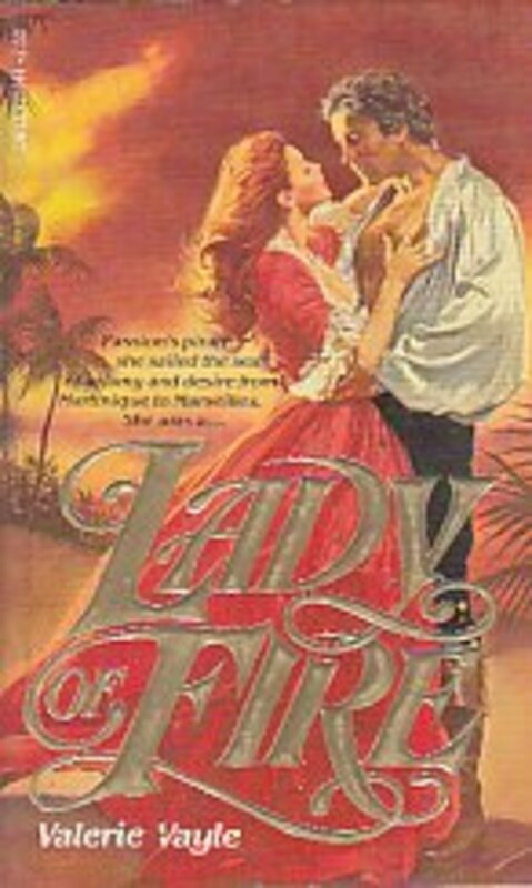 Book cover for "Lady of Fire" by Jill Churchill