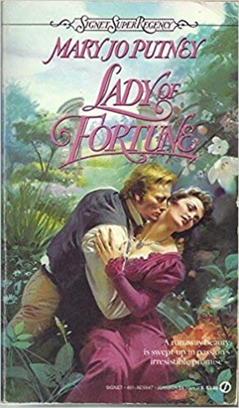 Book cover for "Lady of Fortune" by Mary Jo Putney
