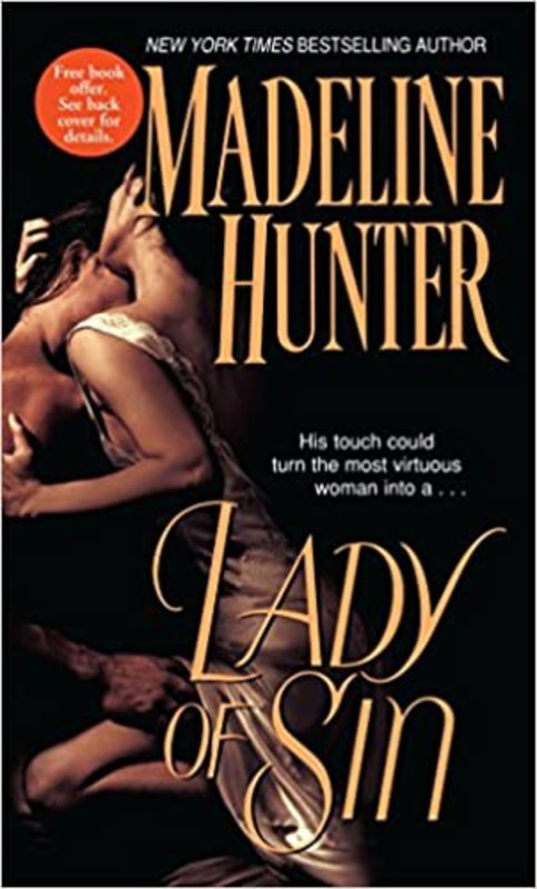 Book cover for "Lady of Sin" by Madeline Hunter