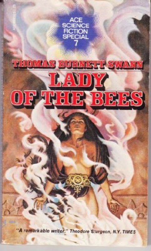 Book cover for "Lady of the Bees" by Thomas Burnett Swann