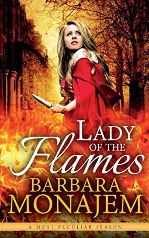 Book cover for "Lady of the Flames" by Barbara Monajem