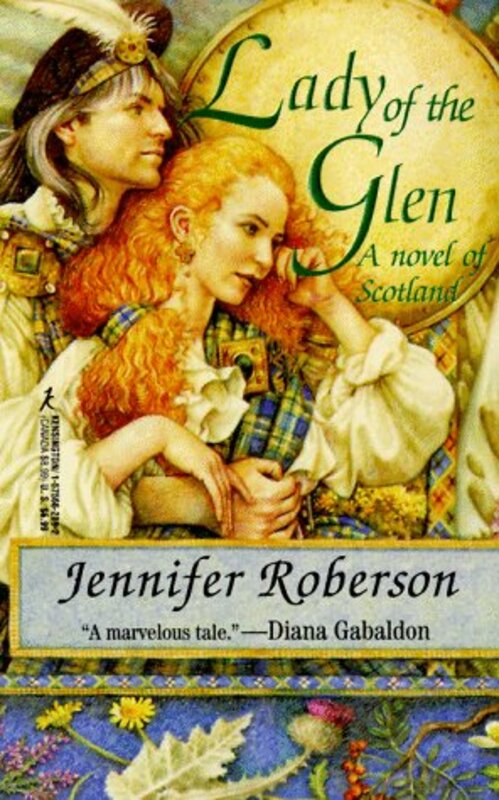 Book cover for "Lady of the Glen" by Jennifer Roberson