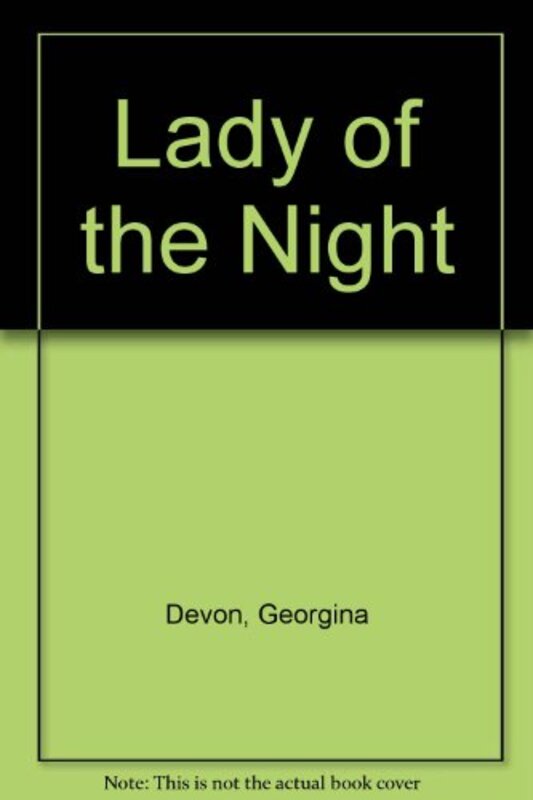 Book cover for "Lady of the Night" by Emilie Richards
