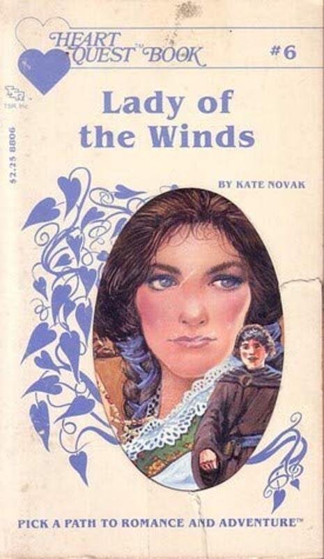 Book cover for "Lady of the Winds" by Kate Novak