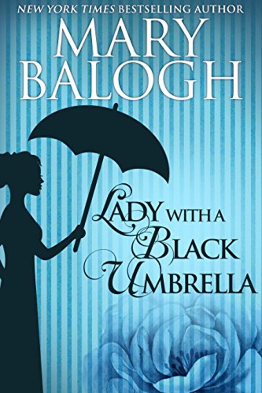 Book cover for "Lady with a Black Umbrella" by Mary Balogh