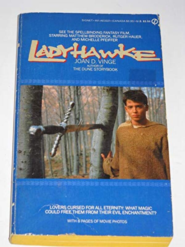 Book cover for "Ladyhawke" by Joan Vinge