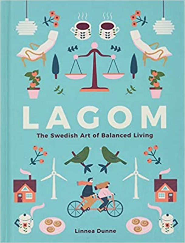 Book cover for "Lagom" by Linnea Dunne