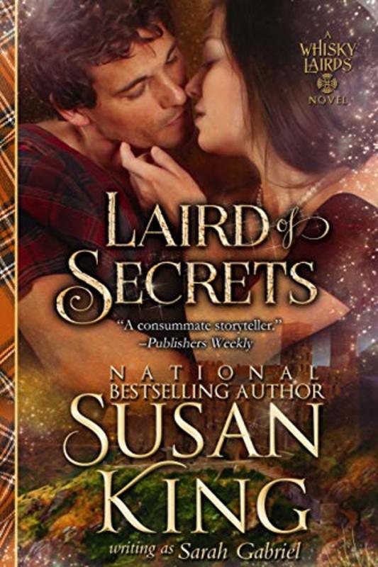 Book cover for "Laird of Secrets" by Susan King