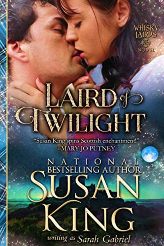 Book cover for "Laird of Twilight" by Susan King