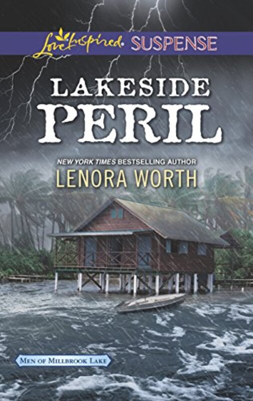 Book cover for "Lakeside Peril" by Lenora Worth