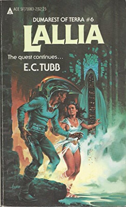Book cover for "Lallia" by EC Tubb