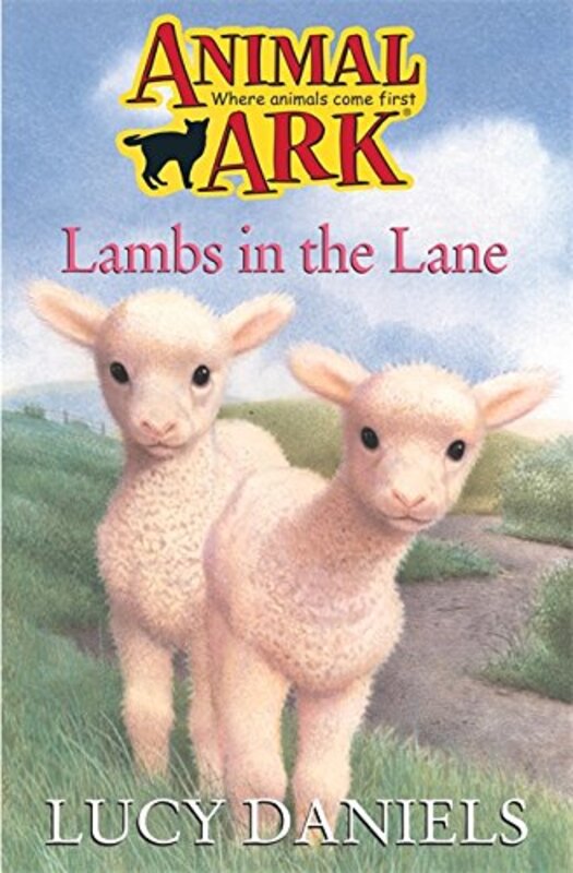 Book cover for "Lambs in the Lane" by Lucy Daniels