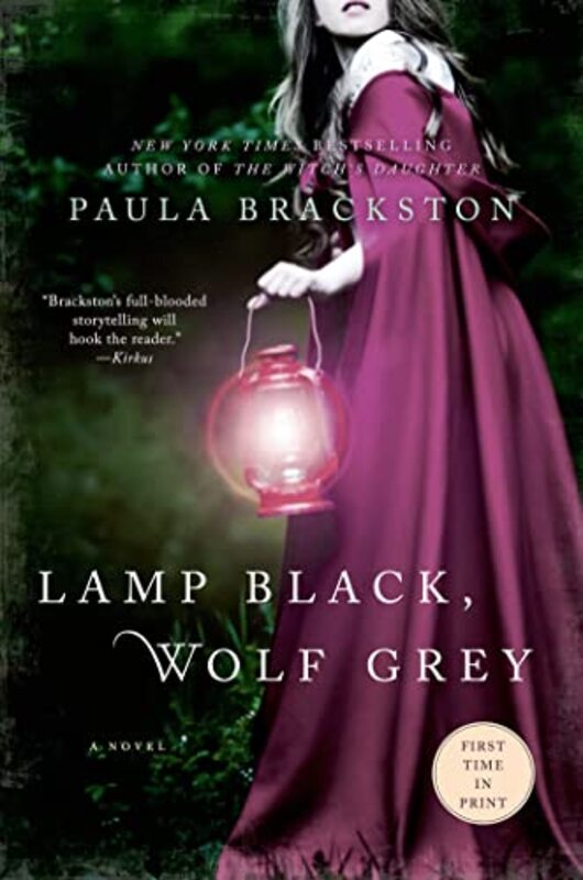 Book cover for "Lamp Black, Wolf Grey" by Paula PJ Brackston