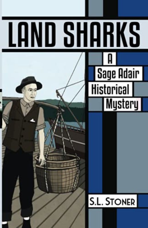Book cover for "Land Sharks" by SL Stoner