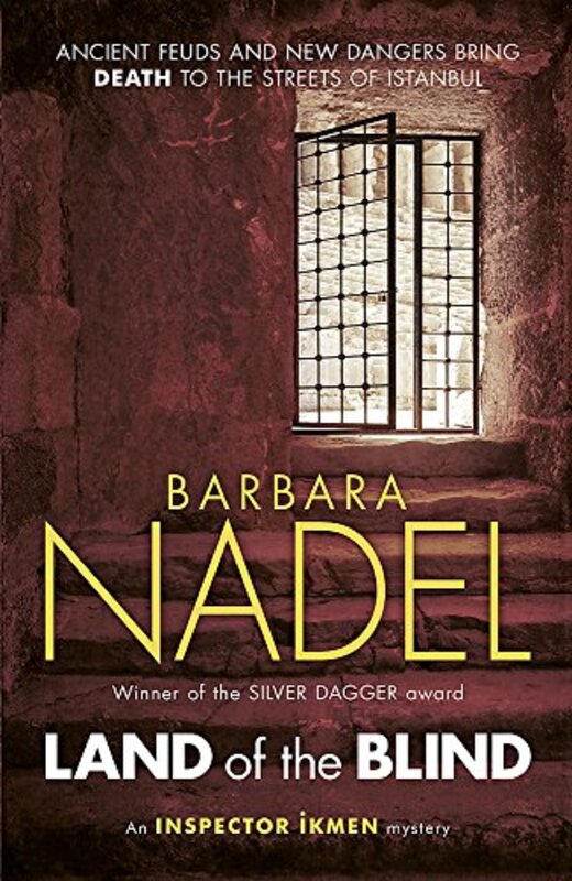 Book cover for "Land of the Blind" by Barbara Nadel