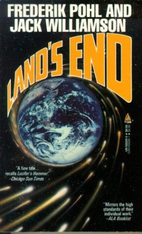 Book cover for "Land's End" by Jack Williamson