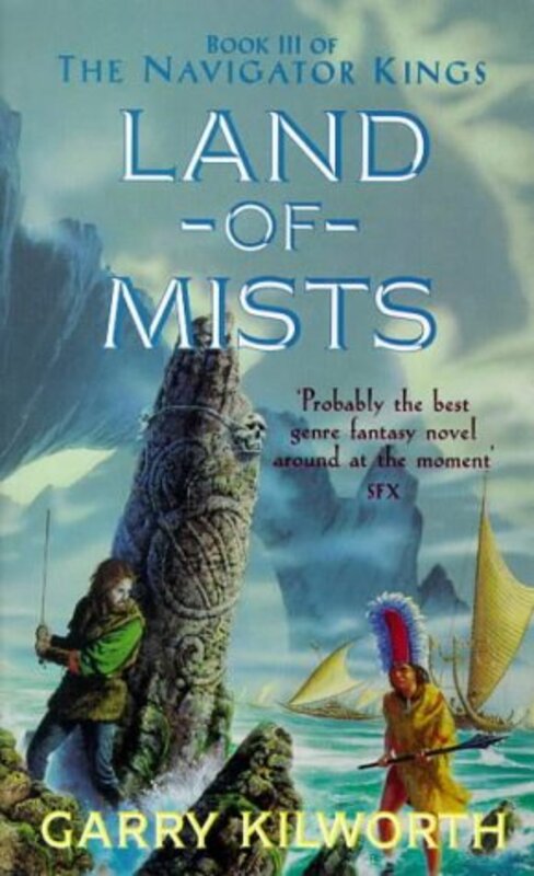 Book cover for "Land-of-Mists" by Garry Douglas Kilworth