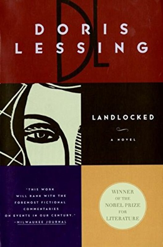 Book cover for "Landlocked" by Doris Lessing
