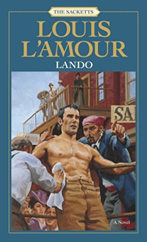Book cover for "Lando" by Louis L'Amour