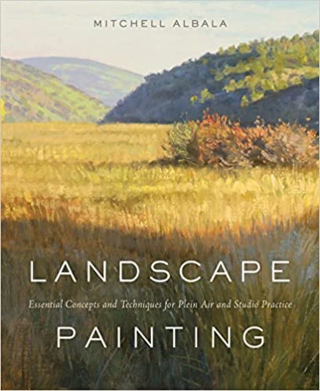 Book cover for "Landscape Painting" by Mitchell Albala