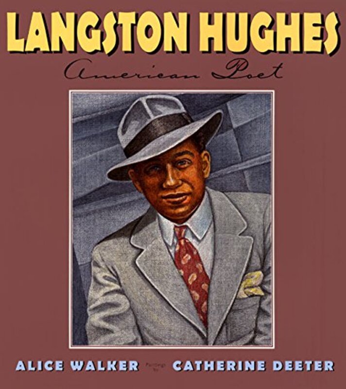 Book cover for "Langston Hughes"