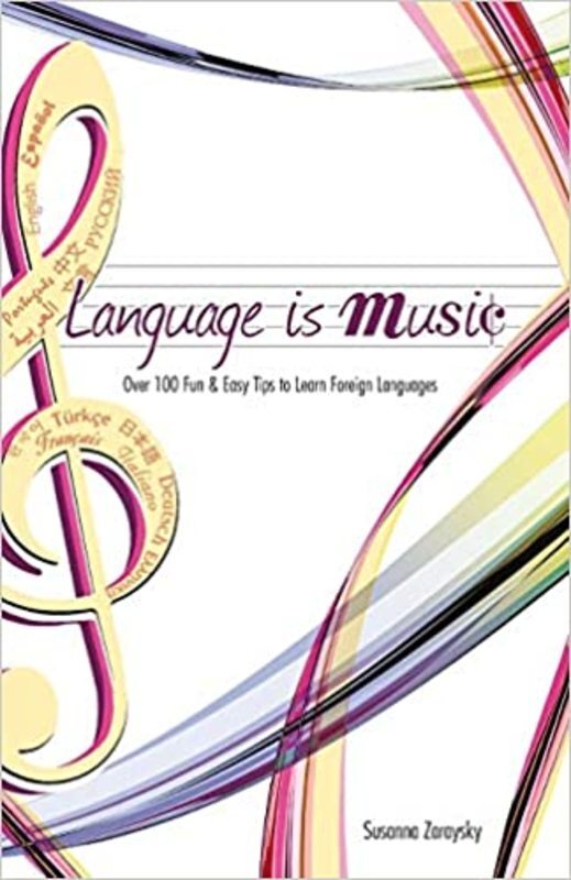Book cover for "Language Is Music" by Susanna Zaraysky