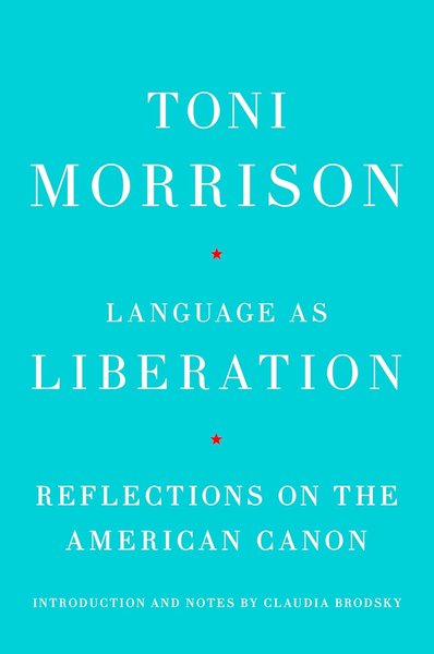 Toni Morrison book cover