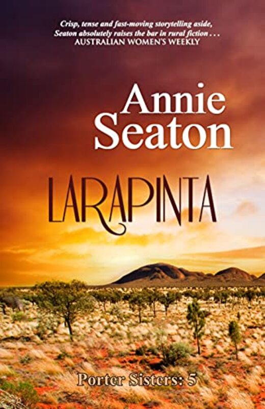 Book cover for "Larapinta" by Annie Seaton