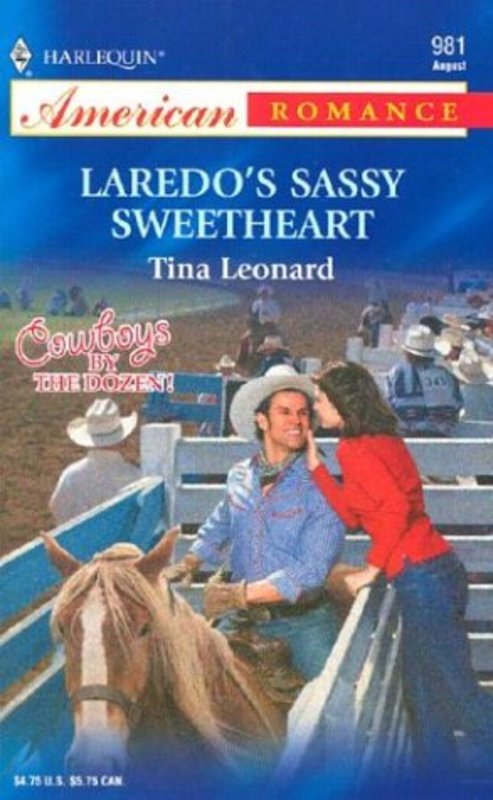 Book cover for "Laredo's Sassy Sweetheart" by Tina Leonard