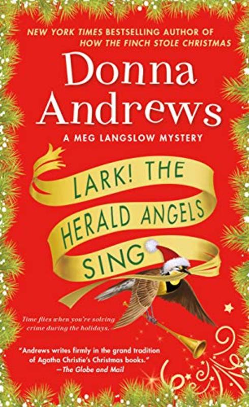 Book cover for "Lark! The Herald Angels Sing" by Donna Andrews
