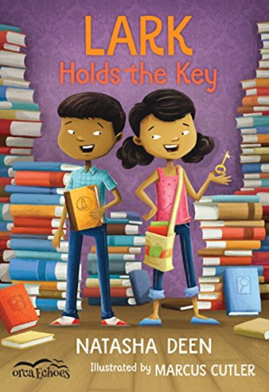 Book cover for "Lark Holds the Key" by Natasha Deen